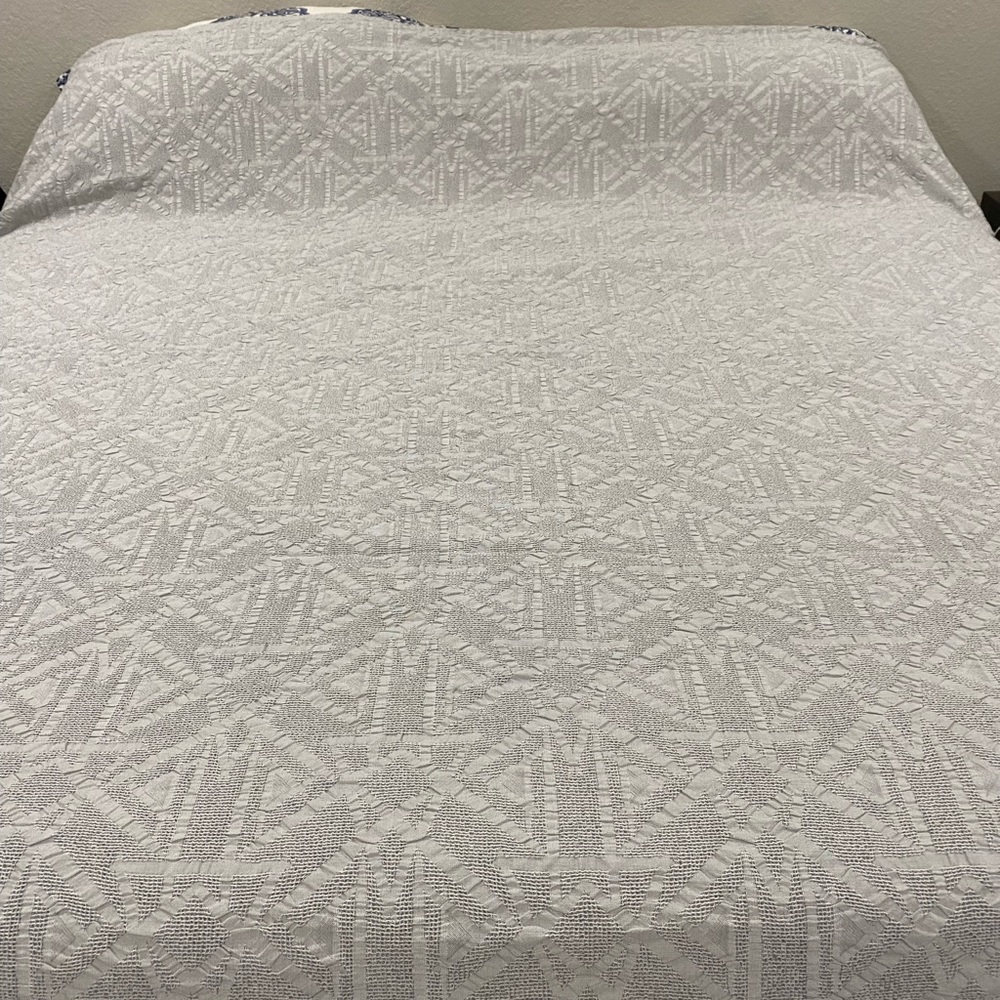West elm duvet cover 1 sham and two Euro shams